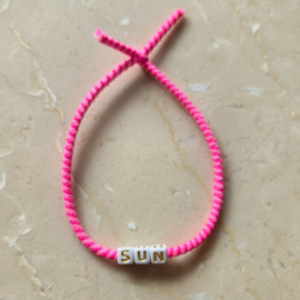 Neon elastiek | met naam