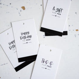 Label | Happy birthday