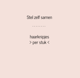 Kies je haarknipje (1 stuk)