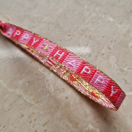 Lint armbandje | happy