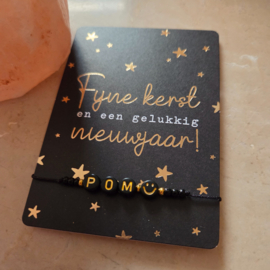 Minikaartje kerst & armbandje