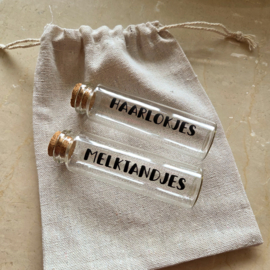 Haarlokjes & melktandjes setje
