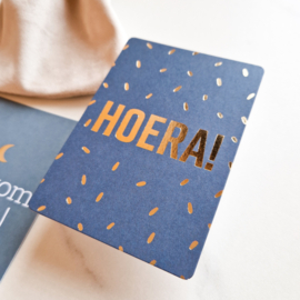 Kaartje | HOERA! | Groen