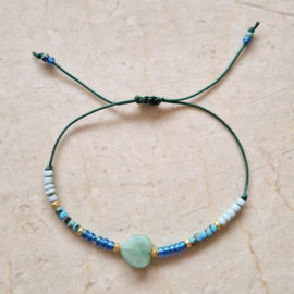 Armbandje Heart | Blue