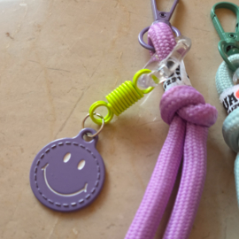 Stoere smiley tassenhanger | 3 varianten