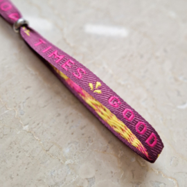 Lint armbandje | good times