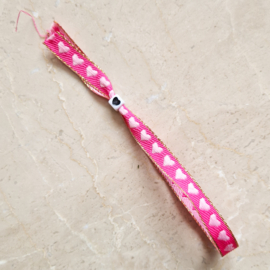 Lint armbandje | hartjes