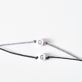 Initiaal armbandje - limited