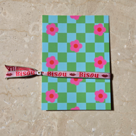 Kaart bloementuintje & armbandje naar keuze