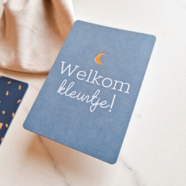 Kaartje | Welkom kleintje | Mint