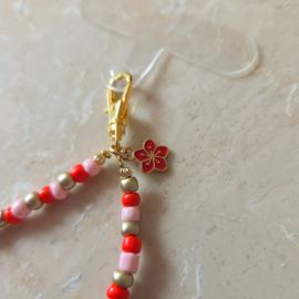 Pastel pink | telefoonkoord