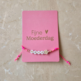 Armbandje met kaartje