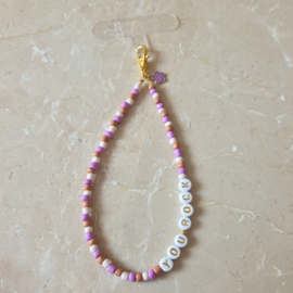 Pastel purple | telefoonkoord