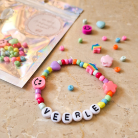 DIY setje - naamarmbandje maken