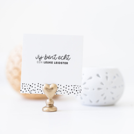 Mini kaartjes & labels