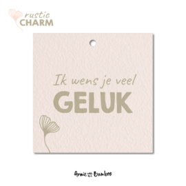 Label | Veel geluk