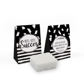Amberblokje | Heel veel Succes | 6 stuks