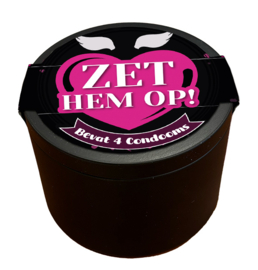 Potje Condooms | Zet hem op! | 6 stuks