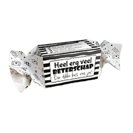 Snoepdoosjes verpakking | Beterschap | 6 stuks