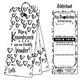 Invulkaarten | Mijn Kraambezoek | 6 stuks à 15 kaarten