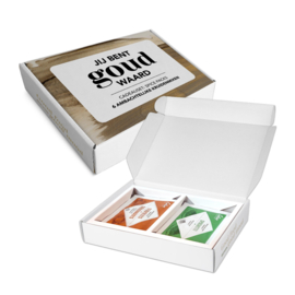 Kruidenzakjes Set | Jij bent Goud waard | 6 stuks