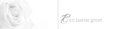Rouwlint Silence 400x60mm | 6 stuks | Een laatste groet