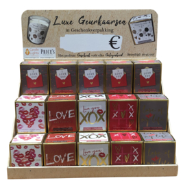 Try-Outpakket | Giftbox Candles Love | 6 x 6 stuks