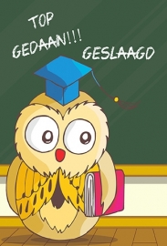 Geslaagd 11,5x17 cm - Vak 110