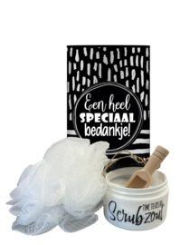 Giftset Scrubzout | Een heel speciaal Bedankje! | 6 stuks