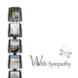 With Sympathy complete serie inclusief display in bruikleen, topkaart en backcards