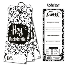 Invulkaarten | Hey, Bachelorette! | 6 stuks à 15 kaarten