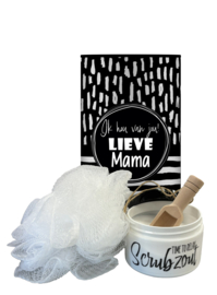Giftset Scrubzout | Ik hou van jou lieve Mama! | 6 stuks