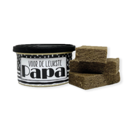 Autoparfum Geurblikje | Leukste Papa | 6 stuks