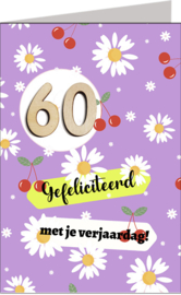 Time Flies leeftijd 60 jaar vrouw