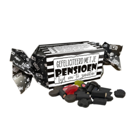 Snoepdoosje | Gefeliciteerd met je Pensioen | 6 stuks