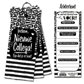 Invulkaarten | Nieuwe Collega | 6 stuks à 15 kaarten