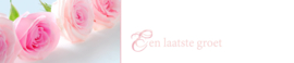 Rouwlint Silence 280x50mm | Een laatste groet