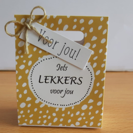 Kadotasjes 214 Iets lekkers voor jou - voor jou!