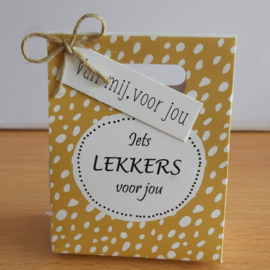 Kadotasjes 212 Iets lekkers voor jou - van mij, voor jou