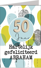 Time Flies leeftijd 50 jaar abraham