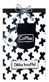 Tasje Koffie en Merci - 108 Dikke knuffel