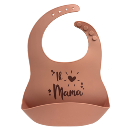 Slabbetjes | Ik 🖤 Mama | 6 stuks