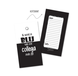 Cadeaulabels | Collega | 20 stuks