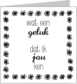 Quote 15x15 cm - vak 127