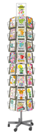 Time Flies leeftijd 11x17 cm complete serie inclusief display in bruikleen, topkaart en backcards