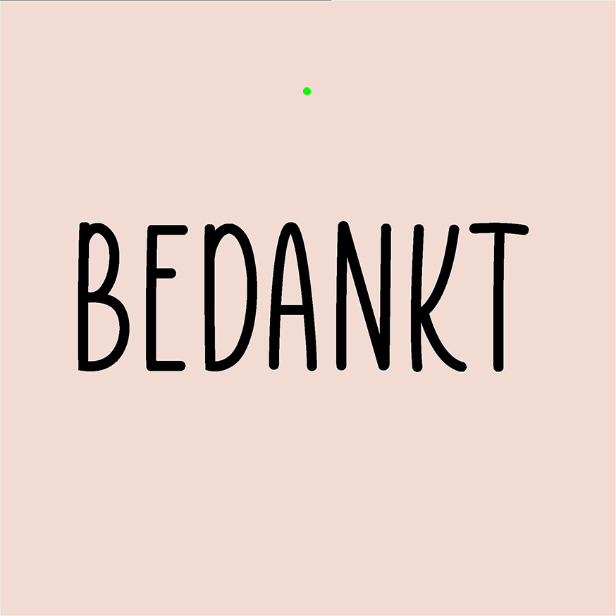 Bloemenkaartje Favorite 7x7 dubbel vak 135