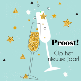 Bloemenkaartje 7x7 Happy Holidays vak 112