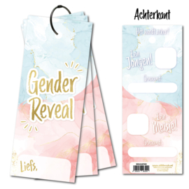 Invulkaarten | Gender Reveal | 6 stuks à 15 kaarten