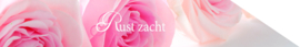 Rouwlint Peaceful 400x60mm dubbel vak 101 met schuine kant