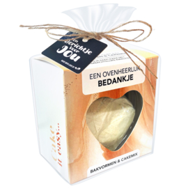 Cupcake Set | Een ovenheerlijk Bedankje | 6 stuks